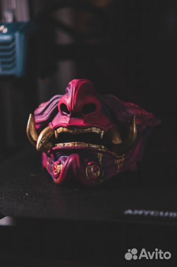 Японские маски они ручной работы