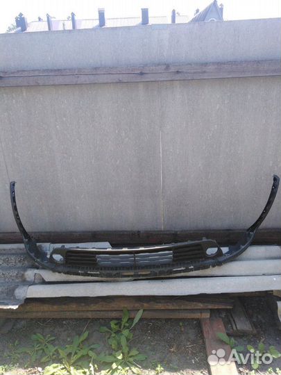 Юбка переднего бампера Киа Рио икс лайн