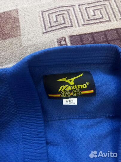 Кимоно для дзюдо mizuno