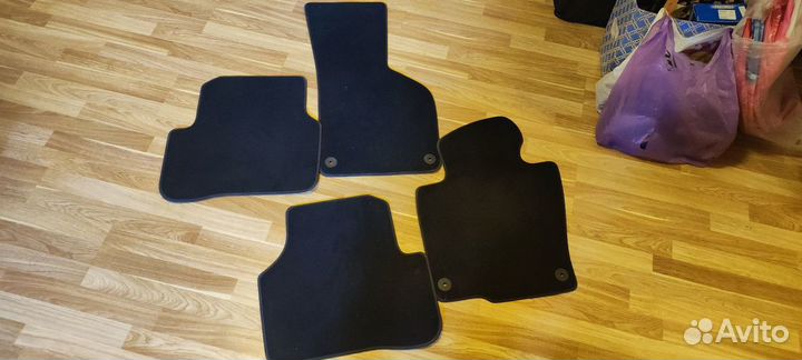 Коврики в салон авто volkswagen passat b6