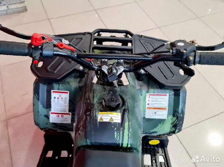 Детский квадроцикл Mini Grizlik X16 (PS, BW) motax