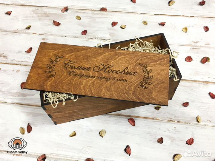 Винная коробка - коробка для вина на свадьбу