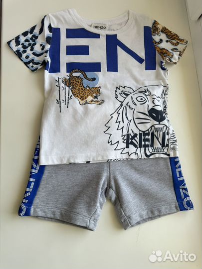 Костюм майка шорты для мальчика kenzo