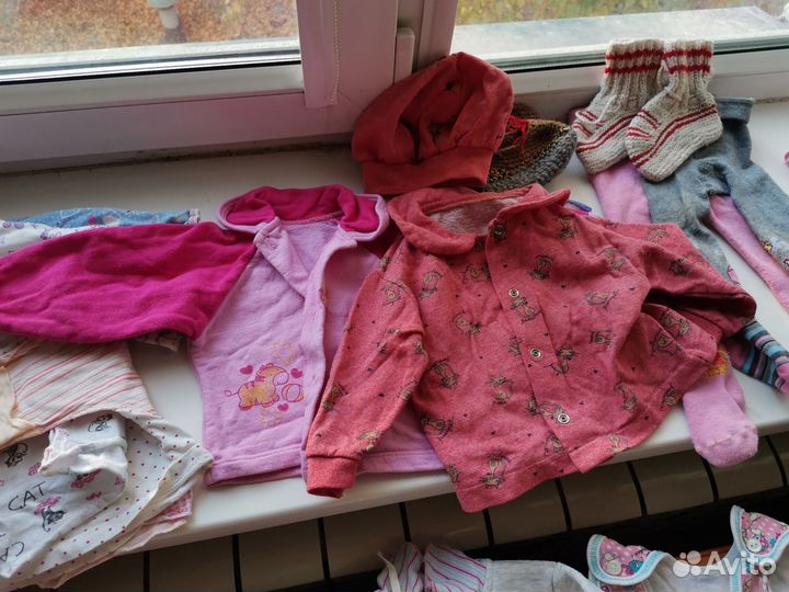 Детская одежда пакетом на девочку 0 - 6 мес