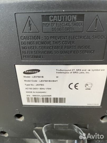 Телевизор samsung