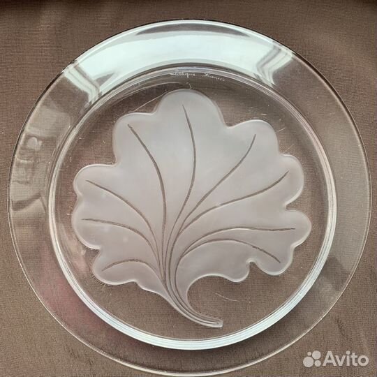 Лалик тарелка Capucines Lalique, Франция