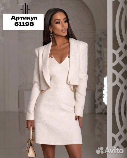 Двойка платье и жакет