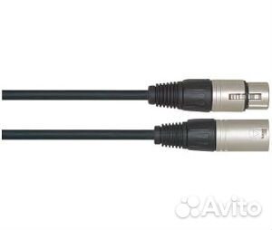 NML-20 Микрофонный кабель XLRm-XLRf 6м leem