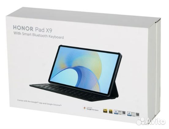 Планшет honor Pad X9 4/128GB LTE Gray +клавиатура