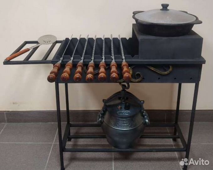 Казаны, мангалы