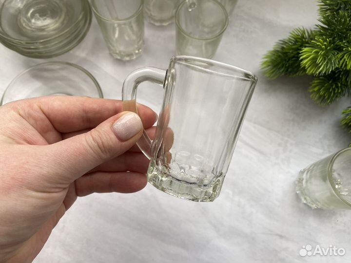 Кофейные чашки СССР набор 6 персон