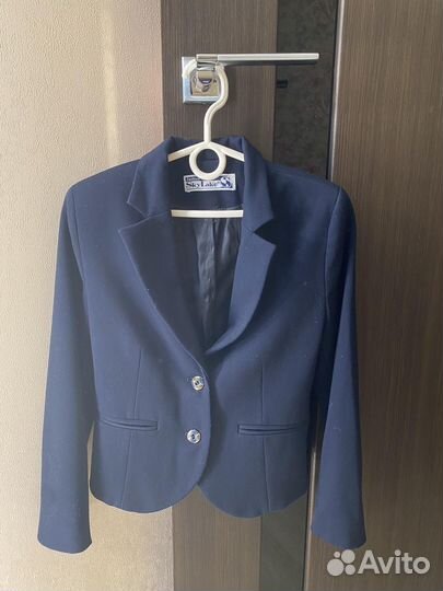 Пиджак школьный для девочки 140
