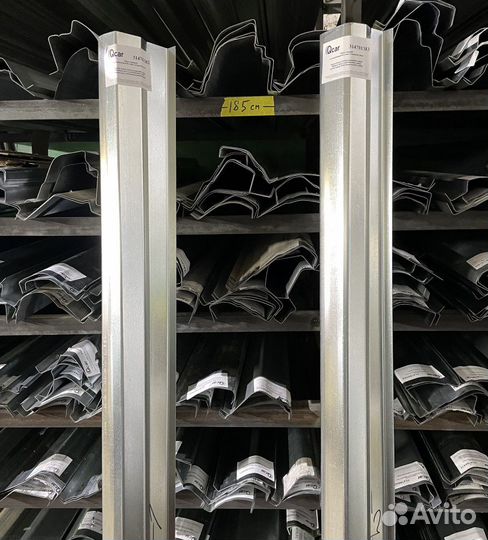 Порог левый Toyota Camry XV30 2001-2006 (USA)(1мм)