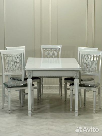 Стол со стульями /оплата при получении