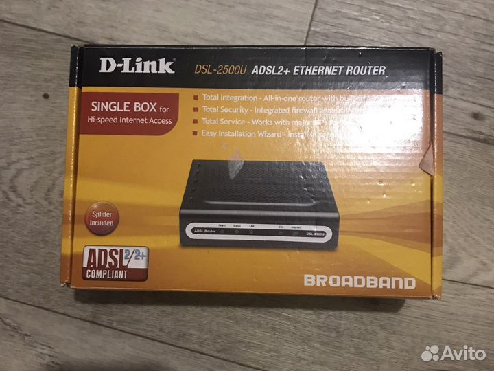 Роутер adsl D-Link DSL-2500