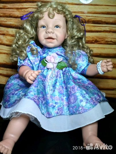 Виниловая кукла Малышка-пирожочек от Pat Secrist