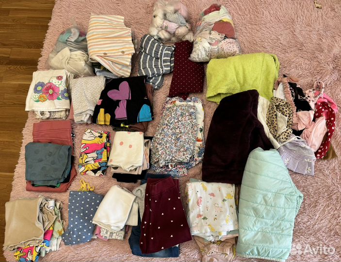 Пакет детских вещей 80-104