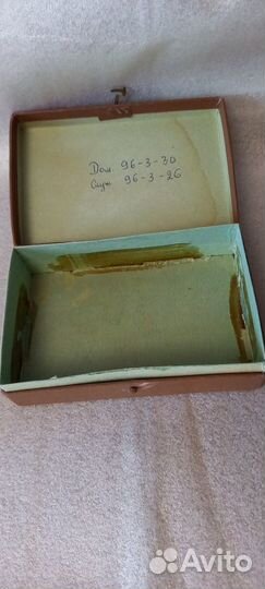 Коробка зубных бор советская