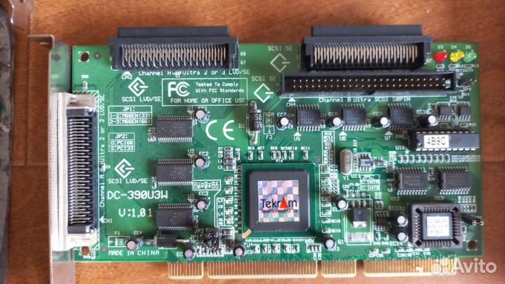 Scsi диски и контроллер ASC-29160LP, 29320dlpe