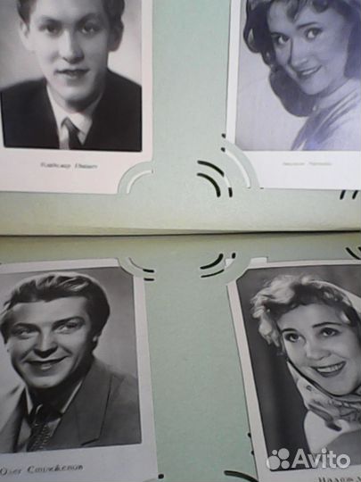 Открытки советских и зарубежных артистов