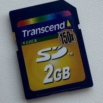 Карта памяти SD Transcend 2Gb