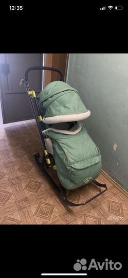 Санки коляска