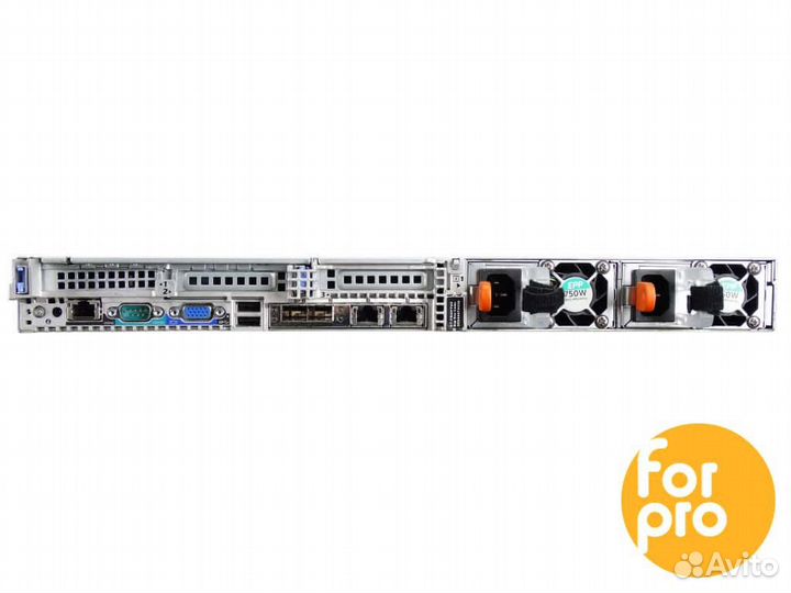 Сервер dell R630 8SFF 2xE5-2660v3 96GB, S130
