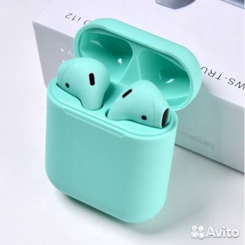 Беспроводные наушники-гарнитура i12 сенсорные