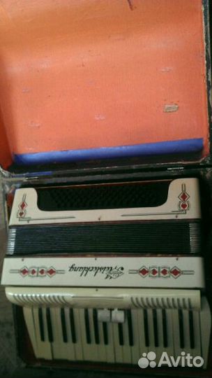 Немецкий трофейный аккордион 