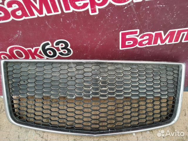 Chevrolet Aveo T250, 2005 решетка бампера б/у ориг
