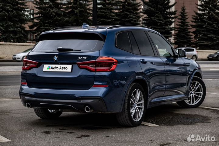 BMW X3 2.0 AT, 2018, 85 800 км