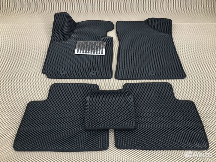 Коврики EVA (ева) Kia Soul 2 + подпятник