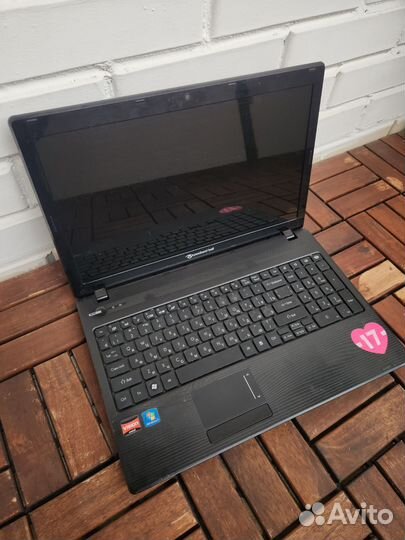 Ноутбук на запчасти packard bell