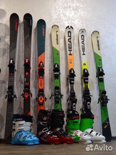 Сноуборды и горные лыжи