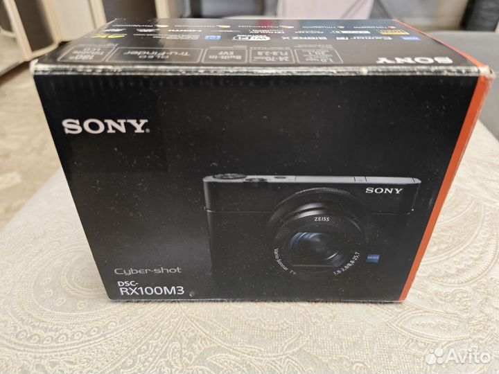 Компактный фотоаппарат sony rx100m3