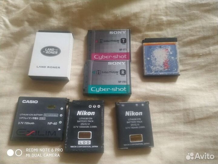 Аккумуляторная батарейка для фотоап