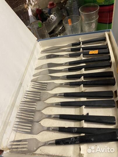 Вилки и ножи набор нержавейка СССР