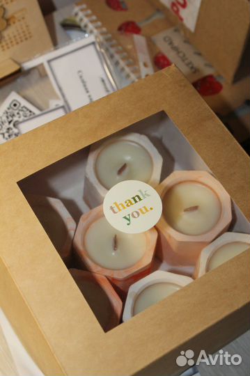 Ароматические свечи (гипс )