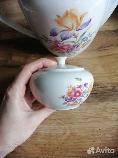 Сахарница фарфор гдр
