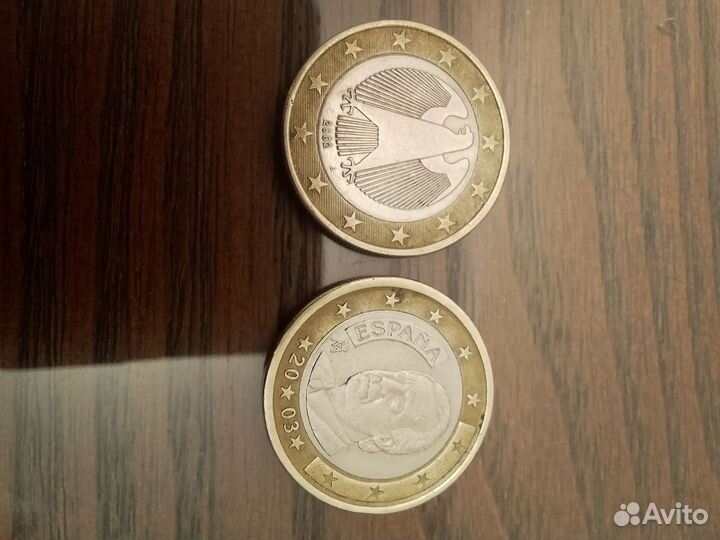 1 евро монета продам 200