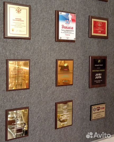 Плакетка наградная