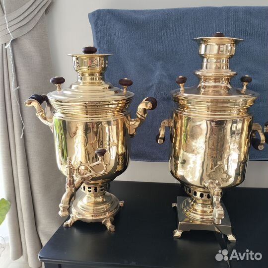 Самовар дровяной угольный с реставрации