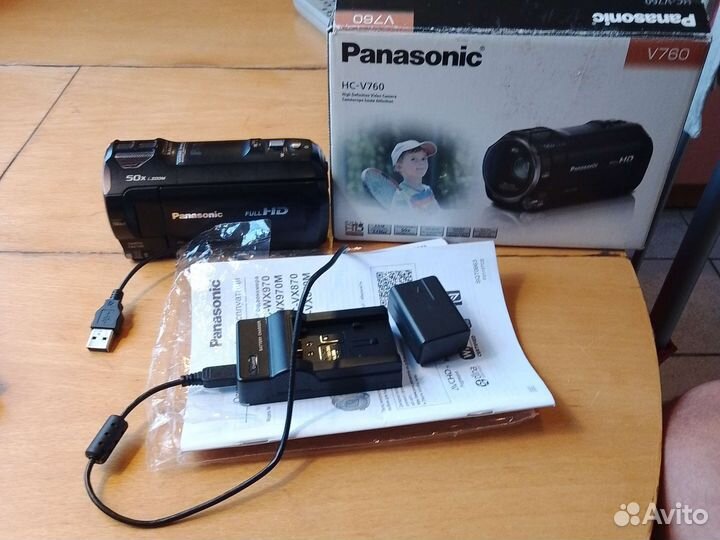 Видеокамера panasonic hc v760