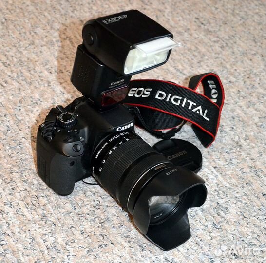 Canon EOS 650D с объективом 18-135mm IS STM