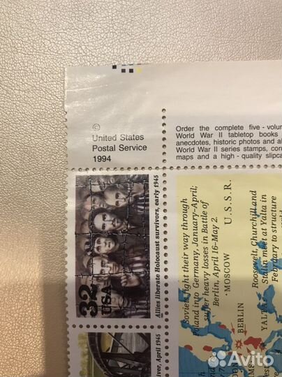 Почтовые марки usa