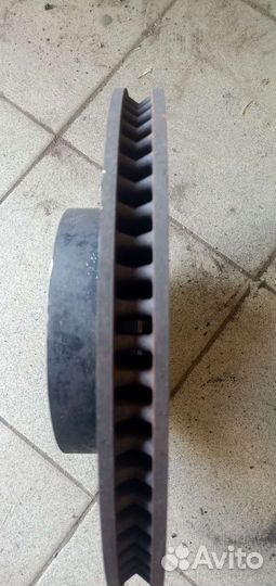 Тормозные диски передние и задние Toyota Prado 150