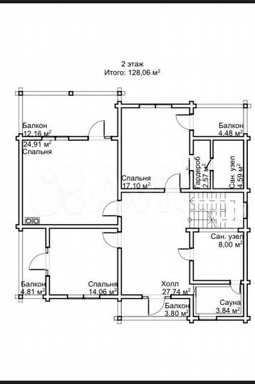 Дом 255 м² на участке 10 сот.