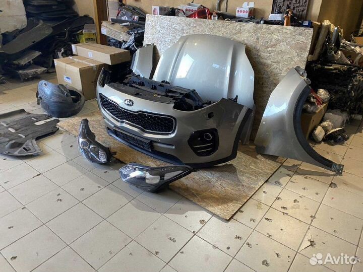 Передняя часть автомобиля Киа Спортейдж 4 QL