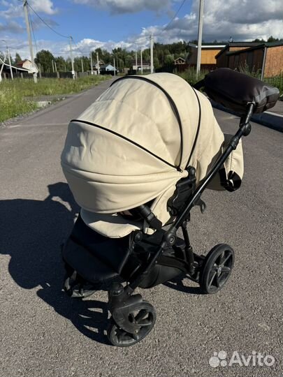 Коляска tutis viva 2 в 1 экокожа