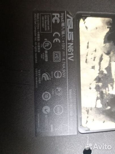 Ноутбук Asus N61VG